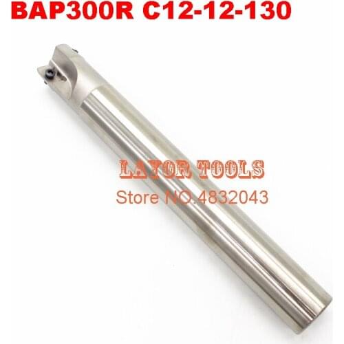 BAP 300R C12-12-130 Milling tool, BAP300R Face Mill Shoulder Cutter For Milling Machine,1F Dia 12*130L Face Mill Shoulder Cutter