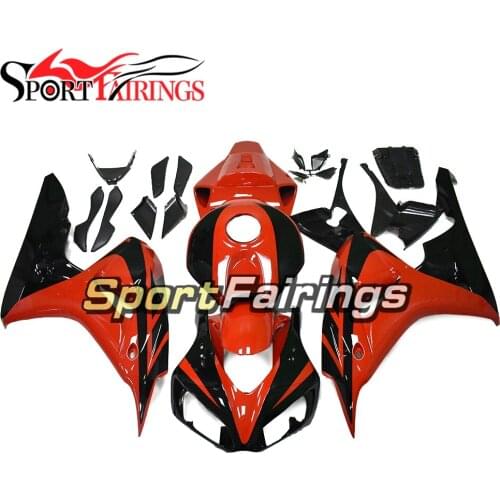Gloss Red Black Full Fairing Kit For Honda CBR1000RR Year 2006 2007 CBR1000 RR 06 07 ABS Plastic Motorcycle Bodywork Cowlings