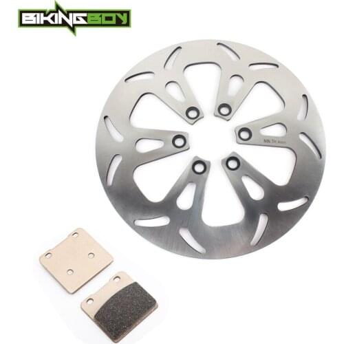 BIKINGBOY VS 1400 Intruder GL GLP 04 03 02 01 00 99 98 97 96 95 94 93 92 91 90 89 88 87 Rear Brake Disc Disk Rotor + Pads Set