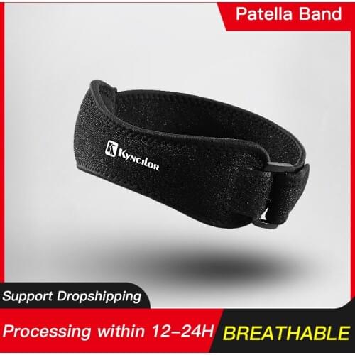 1pcs Compression Knee Support Sleeve Protector Elastic Kneepad Brace Springs Gym Sports Basketball Volleyball Running