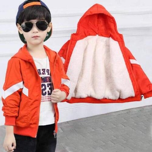 Winter Kids Children Jackets 2019 New Kids Short Style Coat Warm Hooded Boy Outerwear Coats For Age 3 4 6 8 10 Year Boys Clothes