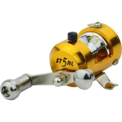 Mini Size Cast Drum Wheel Full Metal Design Lure Wheel Bait Casting Reel Outdoor Sea Fishing Wheel Supplies