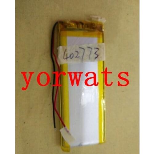 New Hot A Rechargeable Li-ion Cell 3.7V polymer lithium battery 402773 042773 direct charging high capacity mobile power supply