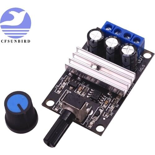 PWM DC 6V 12V 24V 28V 3A Motor Speed Switch Controller Regulator Adjustable Variable Speed Control With Potentiometer Switch