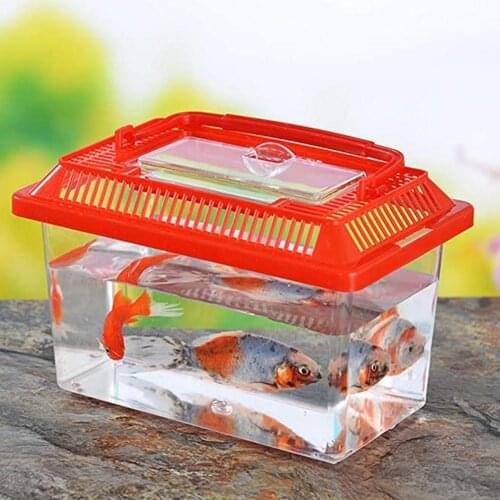 Transparent Fish Breeding Box Floating Baby Fish Shrimp Hatchery Isolation Feedin Box For Home Decoration