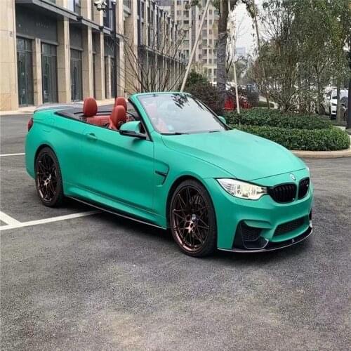Luxury Green Air Bubble Release Car UTV Boat Laptop Phone Color Change Decoration Wrapping Sheet Vinyl Film Adhesive Self