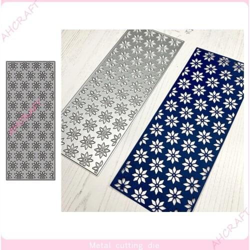 Long Rectangular Pattern Metal Cutting Dies for DIY Scrapbooking Photo Album Decorative Embossing PaperCard Crafts Die2021