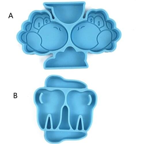 Straw Topper Silicone Mold for Epoxy Resin Crystal Resin Casting Molds Jewelry Making Clay Crafts Cupcake Decoration Drop Ship