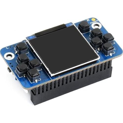 Waveshare Tiny GamePi15 Designed for Raspberry Pi, Good Match for the Zero ,1.54inch screen, 240*240 resolution