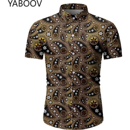 YABOOV Mens Summer T-shirts