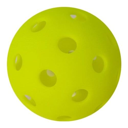 Green Pickleball Balls 40 Holes Tennis Balls Golf Balls For Outdoor Indoor Practice Light Durable Resistance