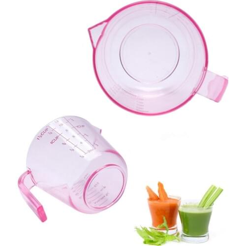1PC 300ML Measuring Cup Plastic Graduated Liquid Measuring Cups Cooking Baking Measuring Tool LB 036