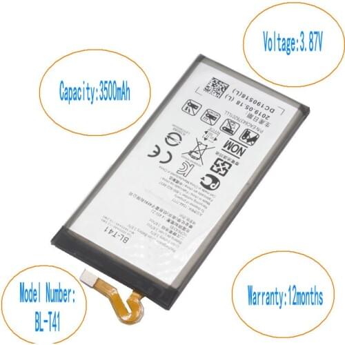 10pcs/lot 3500mAh BL-T41 Battery For LG G8 ThinQ LMG820QM7 LMG820UM1 LM-G820UMB LMG820UM0 LMG820UM2 LM-G820N G820N, G820UM V40