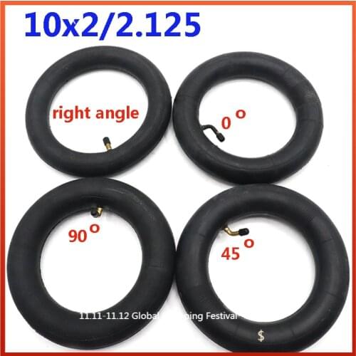 10x2/2.125 Butyl Rubber Inner Tube 10x2.125 Inner Tire 10x2 Inner Camera for Electric Scooter Balance Car Parts