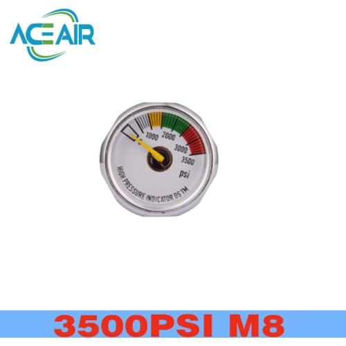 3500psi High Pressure Gauge M8x1