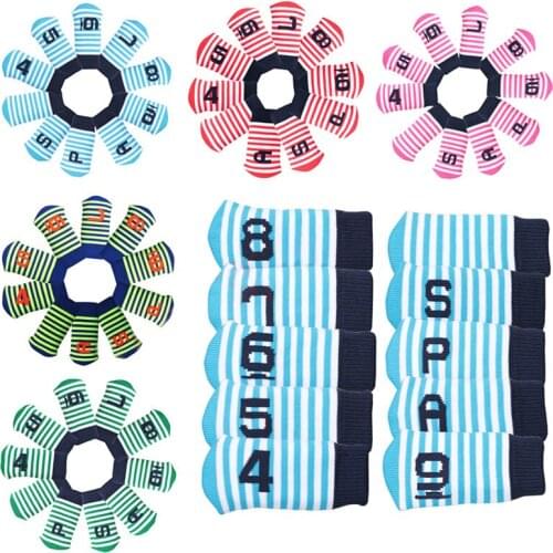 Golf irons Cover knitting colorful Clubs Headcover Golf Headcover golf accessory