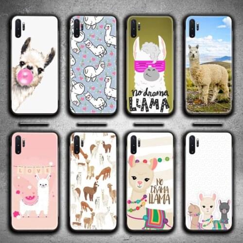Lama Llama Alpacas Phone Case For Samsung Galaxy Note20 ultra 7 8 9 10 Plus lite M51 M21 J8 Plus 2018 Prime
