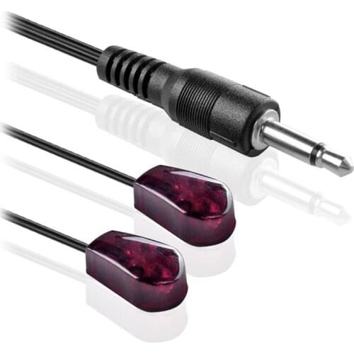 Etmakit IR Emitter Extender Extension Cable 3.5mm Jack Infrared Transmitter Blaster Blink Eye Wire Cord NK-Shopping