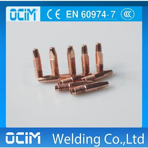 10pcs FRN M8*35mm MIG Contact Tip Welding Parts