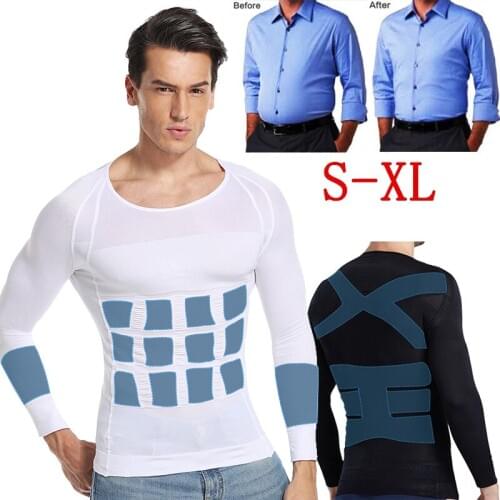 Mens Slimming Body Shaper Male Belly Abdomen For Corrector Compression Chest Tummy Shirt Modeling Underwear Corset Waist Trainer