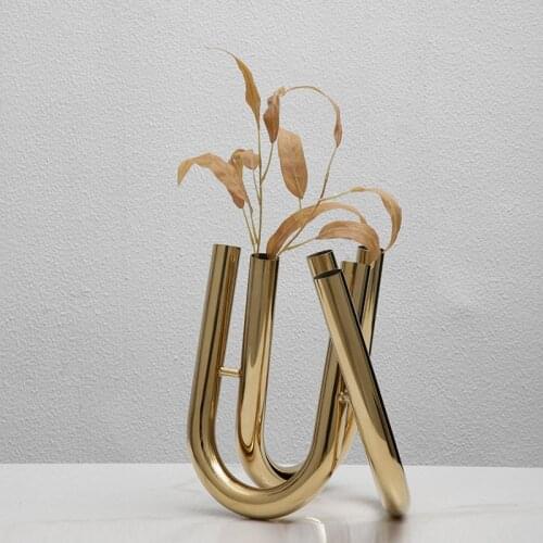 Leearts Metal Flower Vases
