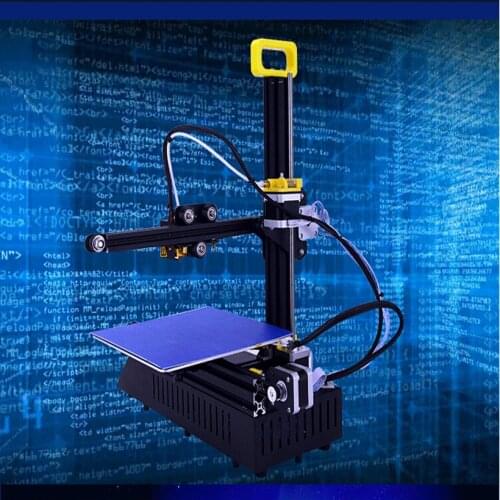 3D Printer DIY Kit FDM Injection Molded with LCD Screen Off-line Printing Self-assembly for Artistic Design Education