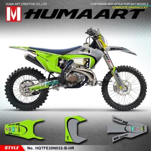 HUMAART Motorcycle Graphics Sticker Kit for TE 150i 250i 300i FE250 FE350 FE450 FE501 FE 250 350 450 501 2020 2021 2022