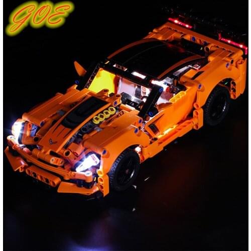 Led Lighting Up Kit for Lego 42093 Compatible With Super Sports Car ZR1 Blocks Building Model Toys Kids Gifts (Only Led Light)