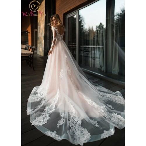 Long Wedding Dresses WALK BESIDE YOU China