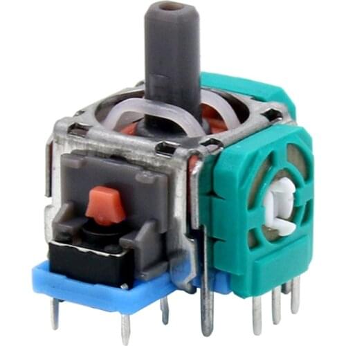 Replacement 3D Analog Stick Sensor Module Thumb Stick Micro Switch for PS5/PS4 Gamepad Repair Controller