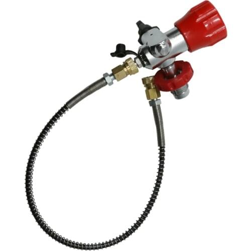 AC901 Acecare Pcp Condor Valve & Hose M18*1.5 4500Psi Refilling Tank Carbon Fiber Cylinder Pcp Filling Station For Scuba Tank
