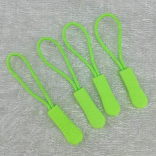 10pcs Pack Zipper Pull Cord Strap Fastener Colorful Outdoor Camping Backpack Gym Suit Garment Bag Parts Accessories
