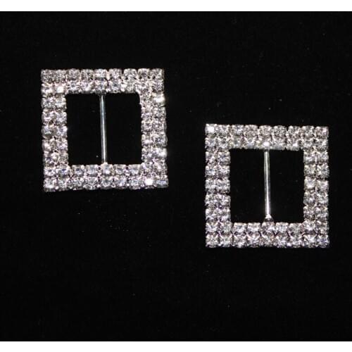 2018 New New Arrival Rhinestones Washable Rhinestone Buckle Embellishment For Garments, Wedding Invitation Buttons 20pcs/lot