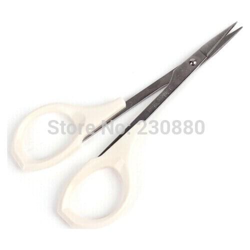 5pcs Manufacturer Fashion Eyebrow Eyelash Scissors Eyelash Extension Makeup Tool Eyebrow Scissor Trimmer by Free Shipping