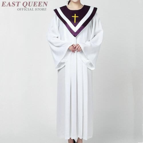 Clergy robes adult priest costume dress choir church dresses Christian clothing DD1273