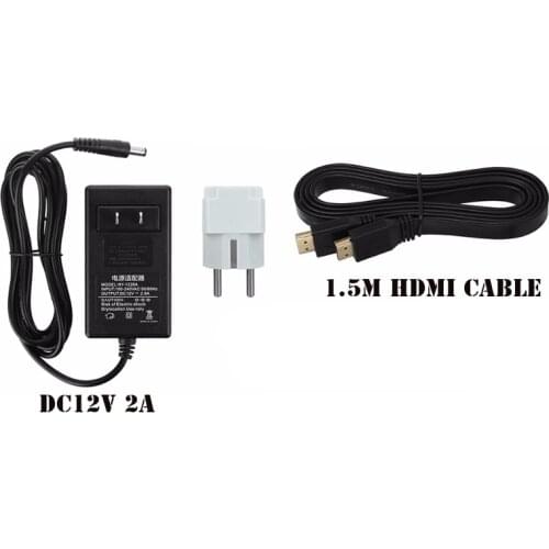 DC12V 2A power adapter cable for lcd driver board monitor Accessories kit