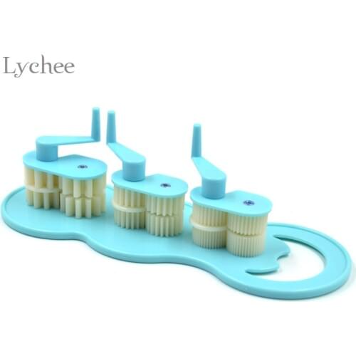 Lychee Life Art DIY Paper Crafts Tool Quilling Crimper Tool Plastic Quilled Creations Craft Handmade Paper Rolling Machine