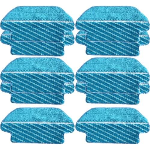 Washable Wet Dry Mops Cloth Rag For Cecotec 3490 Conga 3290 Robot Vacuum Cleaner Mopping Pad Rag Replacement Parts Accessories