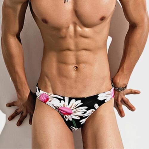 Mens Swim Briefs Bikini Swimwear Swimming Trunks For Sexy Man Swimsuit Bathing Suit Beach Shorts Gay Desmiit Zwembroek 2021 Slip