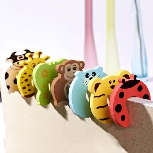 Secure Door Stopper Doorknob Wall Protection Children Savor Shockproof 9 Styles Stop Drop Ship Silicone Door Handle Stopper
