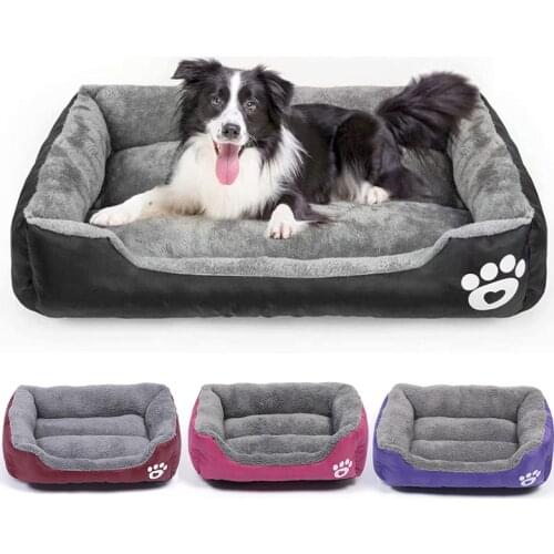 Very Soft Big Dog Bed Puppy Pet Cozy Kennel Mat Basket Sofa Cat House Pillow Lounger Cushion For Small Medium Large Dogs Beds