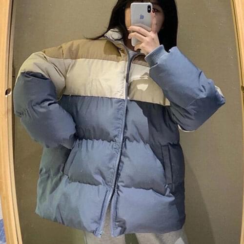 New Winter 2021 Woman Fashion Parka Coat Loose Outwear Fashion Casual Warm Coat For Winter casaca para dama womens winter parka