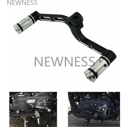 Motorcycle Gear Shift Lever Footrest Shifter Pegs Black for Harley Sportster XL883 Superlow XL1200 Roadster Nightster 48 72