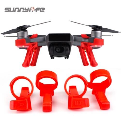 Sunnylife Landing Gear Stabilizers For DJI SPARK Teo-Out Design Safe Landing Fast Installation Protective Drone Accessories
