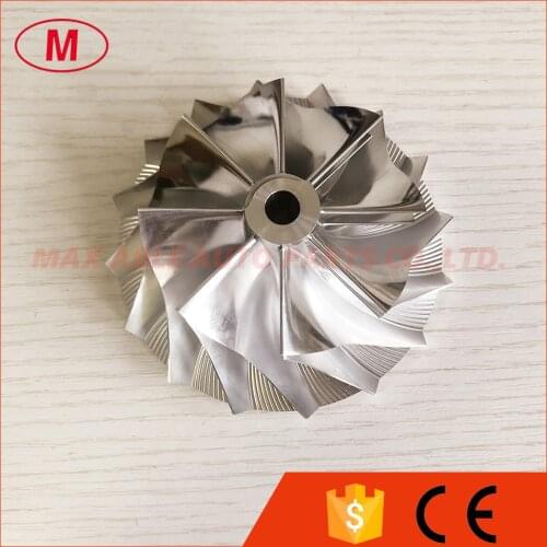 TD08H 65.70/89.97mm 8+8blades Turbochargermilling/aluminum 2618/billet compressor wheel