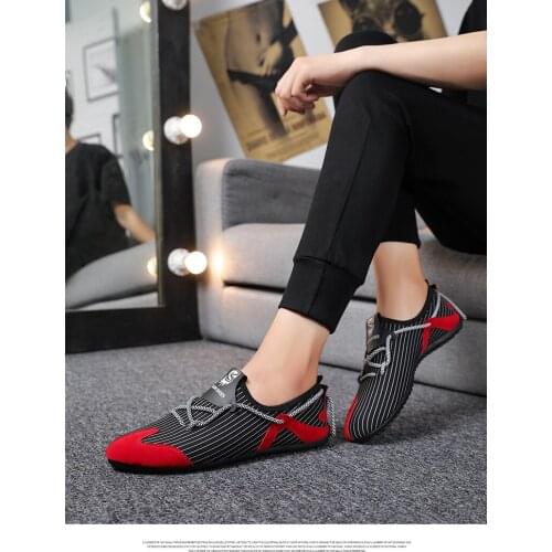 Fashion Shoes 2020 New Men Casual Shoes Spring Summer Slip-On Soft Comfortable Moccasin Driving Shoes Youth Party Sneakers