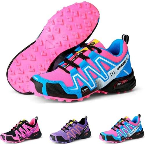 Women Hiking Shoes Breathable Tactical Combat Army Boots Desert Training Sneakers Outdoor Anti-Slip Trekking Shoes Size 36-42