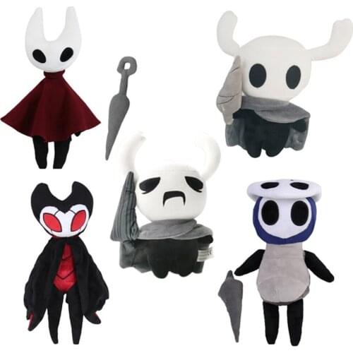 10/Lot Hollow Knight Hornet Grimm Knight Ghost Squirrel 20-30CM Plush Doll Toys Soft Stuffed