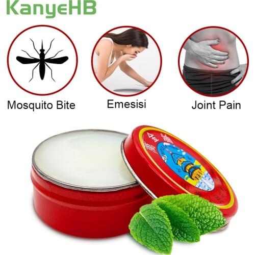 19g White Tiger Balm Ointment Muscle Back Neck Arthritis Headache Chinese Medical Essential Pain Relief Anti-Itching Cool Cream