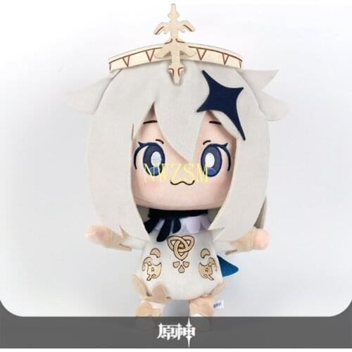 2020 New Game Genshin Impact Paimon Theme Cute Soft Plush Doll Stuffed Toy Pillow Props Cosplay Anime Xmas Birthday Gift 30cm